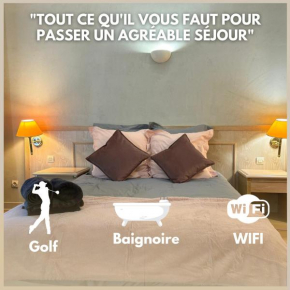 Joli Studio au Golf,Wifi,Parking